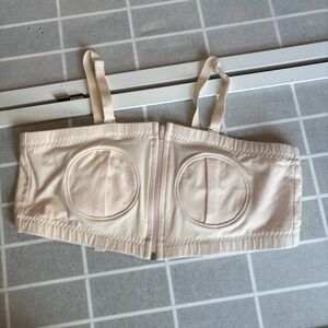Lansinoh Simple Wishes Hands Free‎ Bra Breastfeeding Nursing Pumping Sz L Plus
